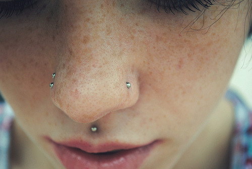 Philtrum Pierced