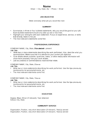 Sample Resume Format Philippines