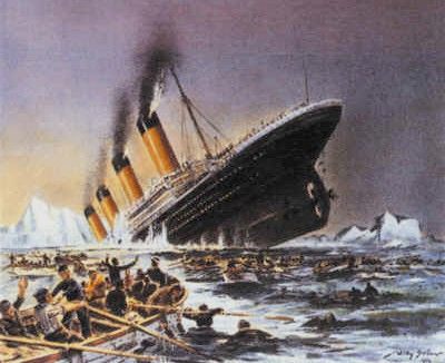 Titanic Ship Sinking Video