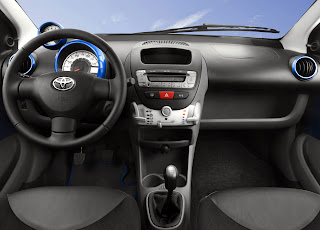 Toyota Aygo Blue 2010