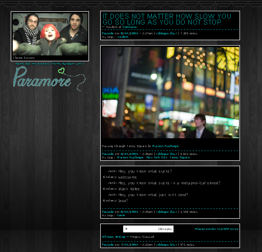 Tumblr Layouts Simple