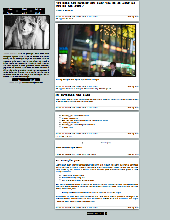 Tumblr Layouts Simple