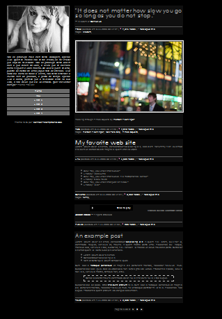 Tumblr Layouts Simple