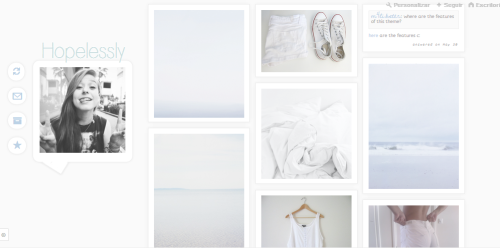 Tumblr Layouts Simple White